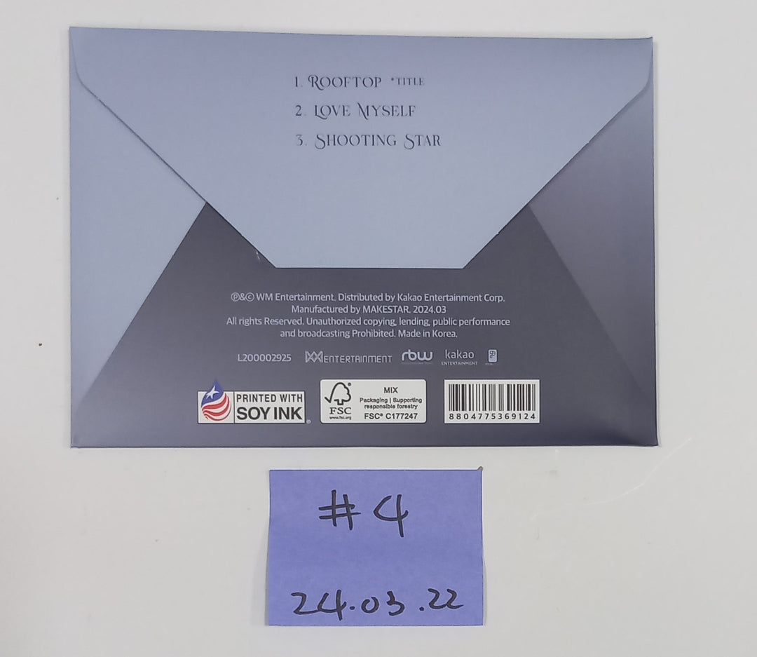 Yooa (Of Oh My girl) "Borderline" - Hand Autographed(Signed) Promo Album [24.3.22] - HALLYUSUPERSTORE