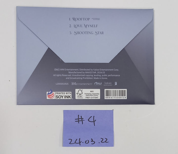 Yooa (Of Oh My girl) "Borderline" - Hand Autographed(Signed) Promo Album [24.3.22] - HALLYUSUPERSTORE