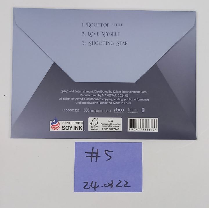 Yooa (Of Oh My girl) "Borderline" - Hand Autographed(Signed) Promo Album [24.3.22] - HALLYUSUPERSTORE