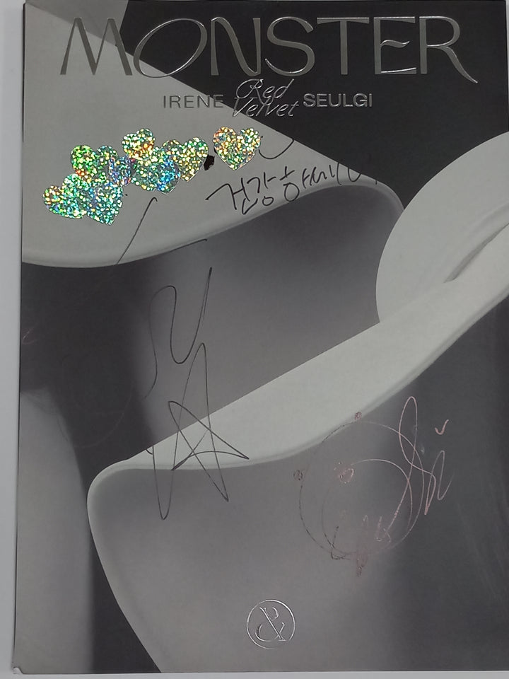 IRENE &amp; SEULGI (Of Red Velvet) - Hand Autographed(Signed) Promo Album [24.3.22] - HALLYUSUPERSTORE