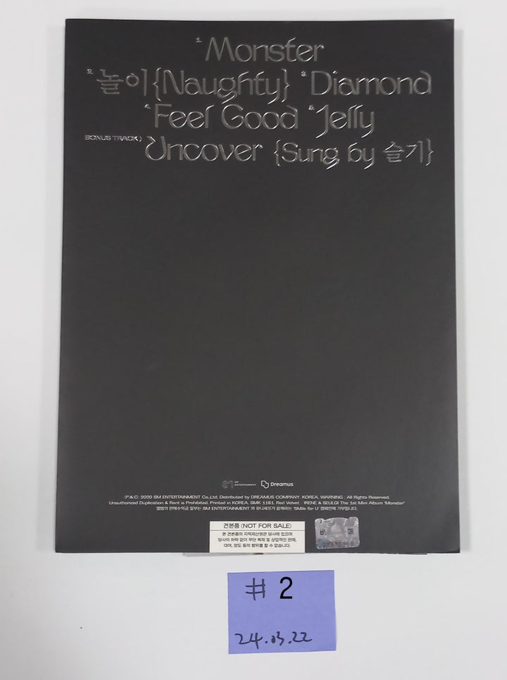 IRENE &amp; SEULGI (Of Red Velvet) - Hand Autographed(Signed) Promo Album [24.3.22] - HALLYUSUPERSTORE