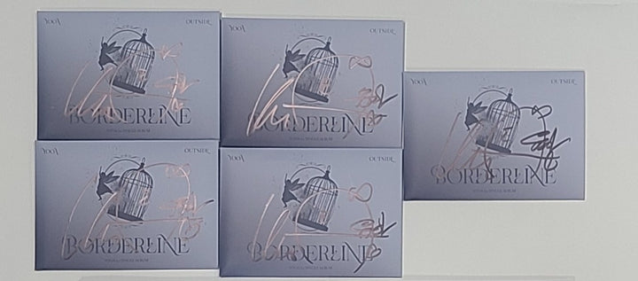 Yooa (Of Oh My girl) "Borderline" - Hand Autographed(Signed) Promo Album [24.3.22] - HALLYUSUPERSTORE