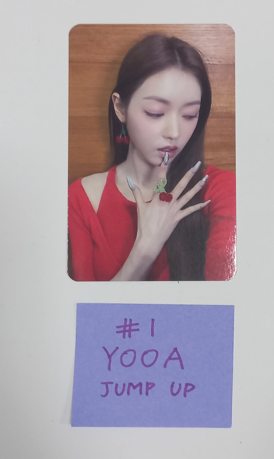YOOA (Of Oh My Girl) "Borderline" - Jump Up Fansign Event Photocard [Poca Ver.] [24.3.22] - HALLYUSUPERSTORE