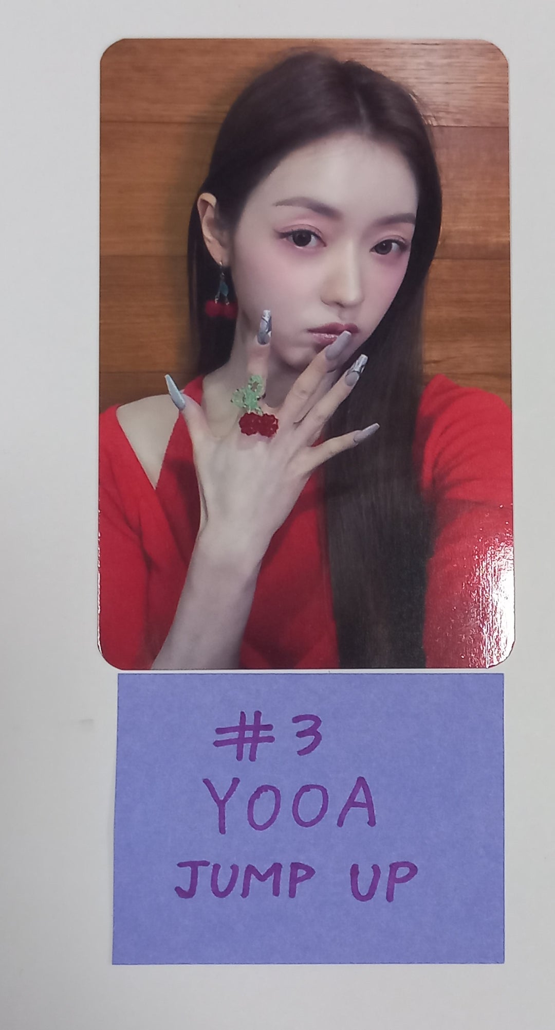 YOOA (Of Oh My Girl) "Borderline" - Jump Up Fansign Event Photocard [Poca Ver.] [24.3.22] - HALLYUSUPERSTORE