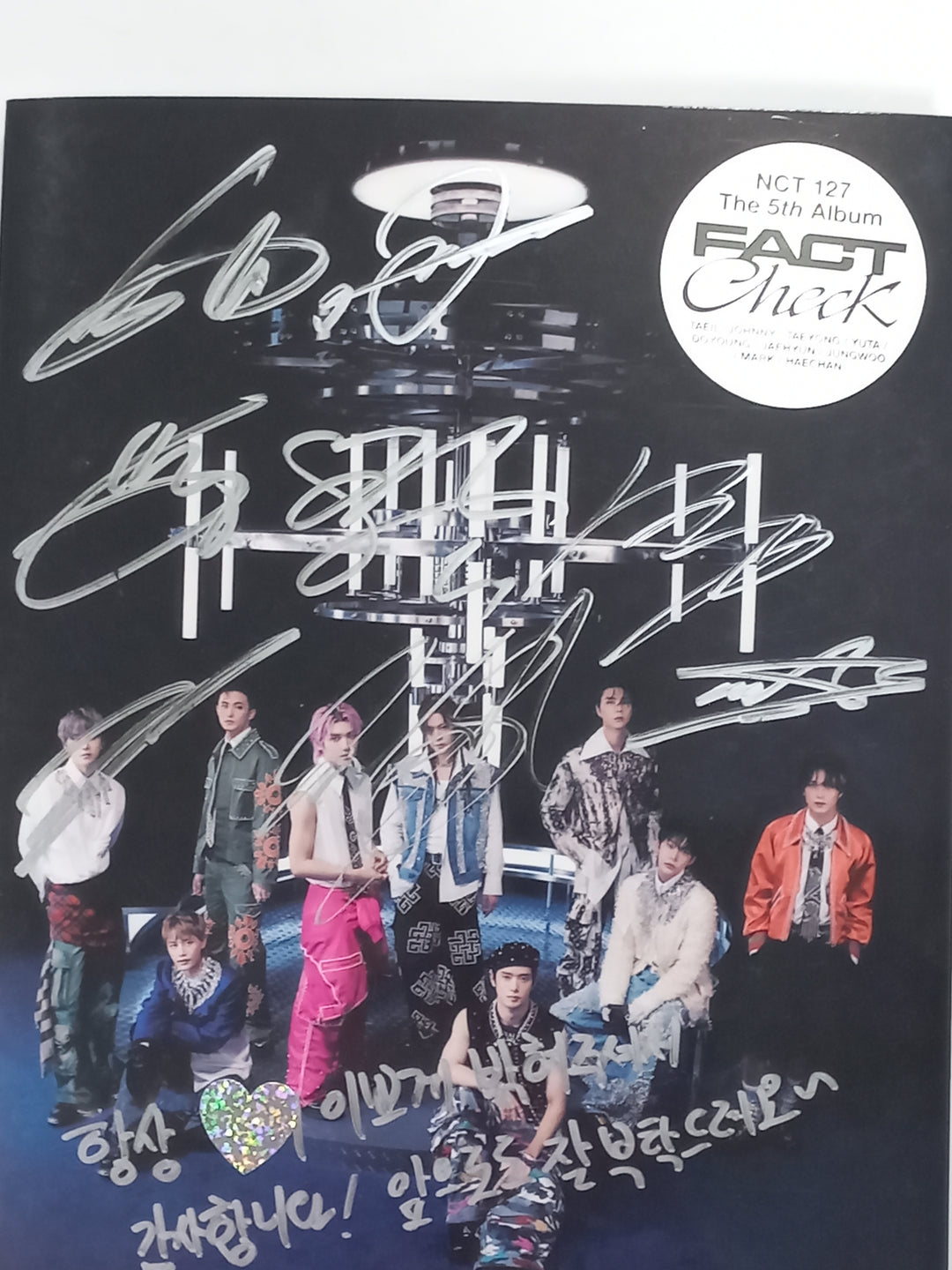 Nct, Nct 127, Nct Dream, WayV - Hand Autographed(Signed) Promo Album [24.3.22] - HALLYUSUPERSTORE