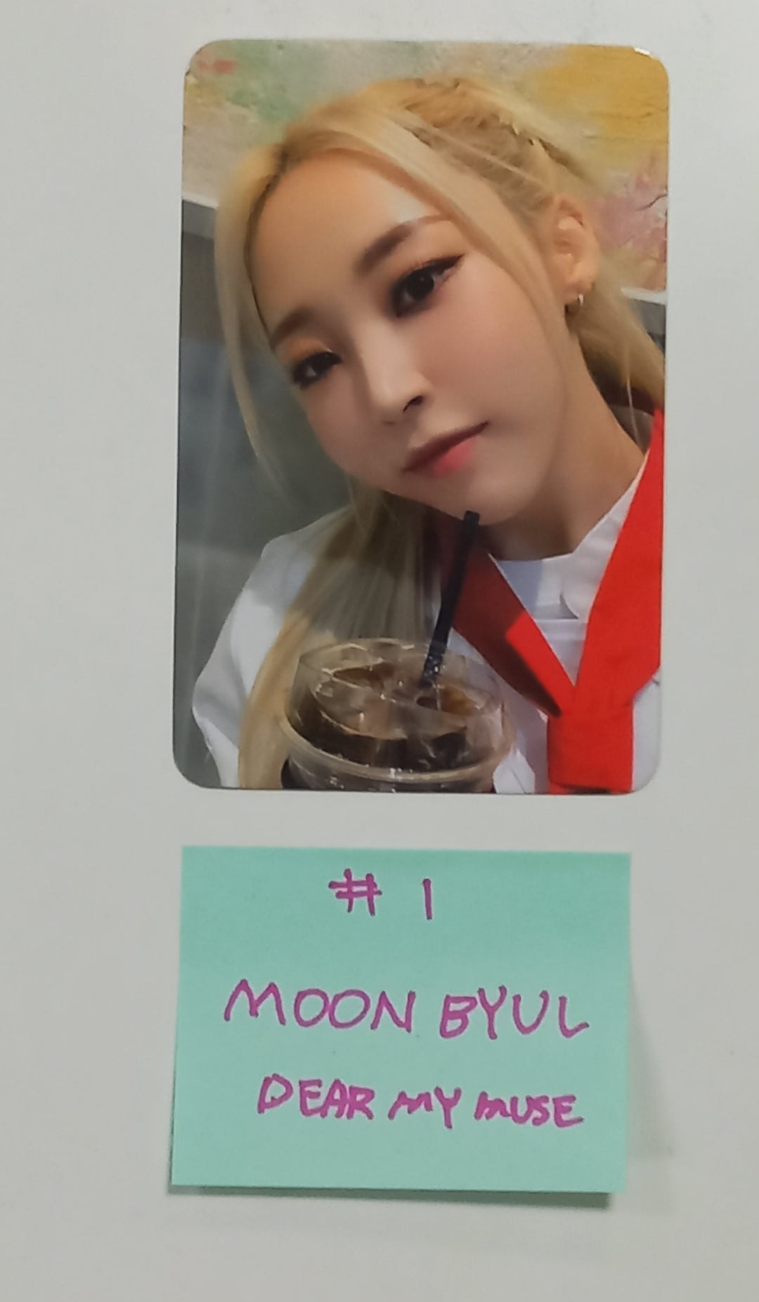 MOONBYUL "Starlit of Muse" - Dear My Muse Fansign Event Photocard Round 2 [24.3.25] - HALLYUSUPERSTORE