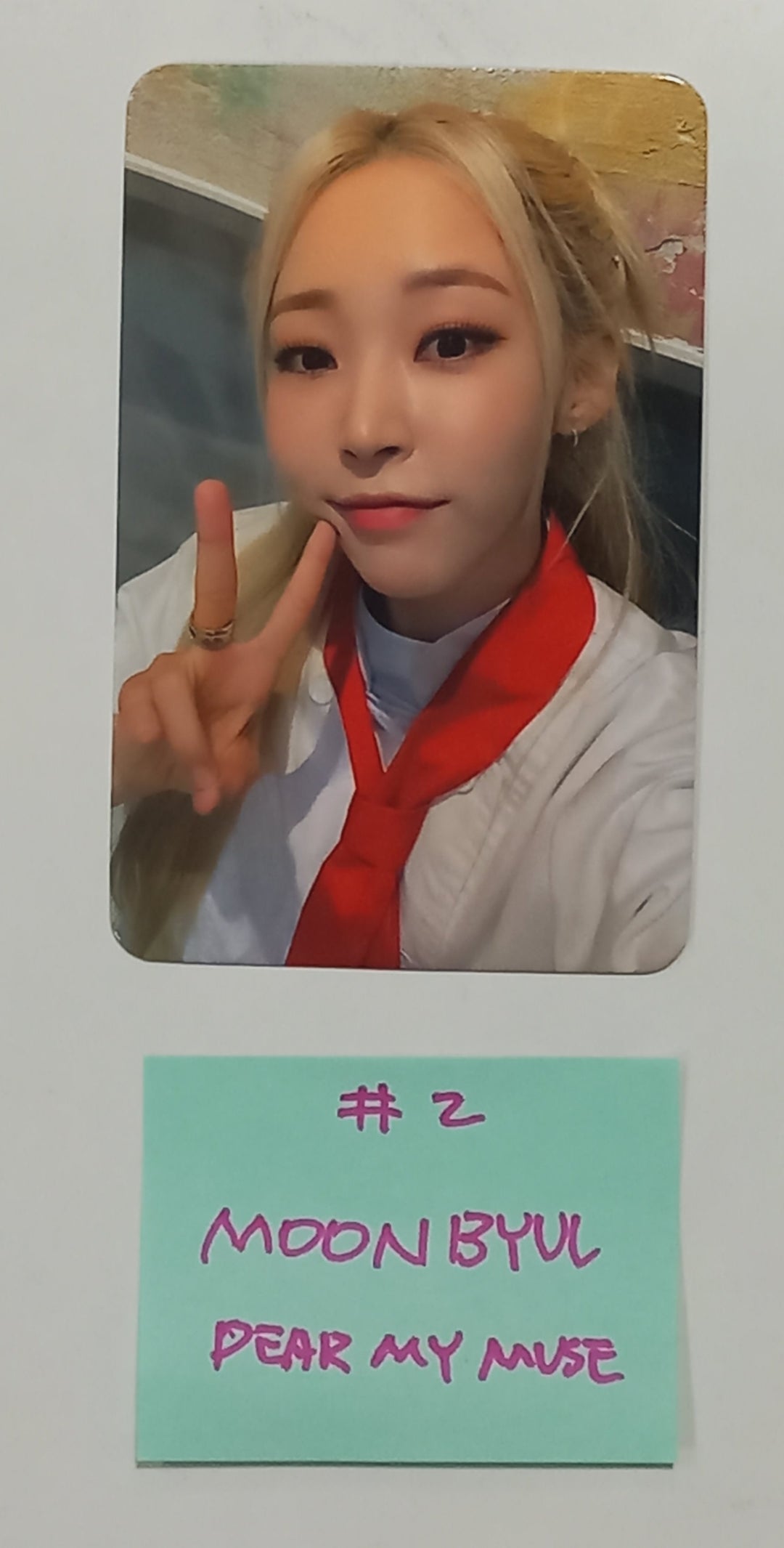 MOONBYUL "Starlit of Muse" - Dear My Muse Fansign Event Photocard Round 2 [24.3.25] - HALLYUSUPERSTORE