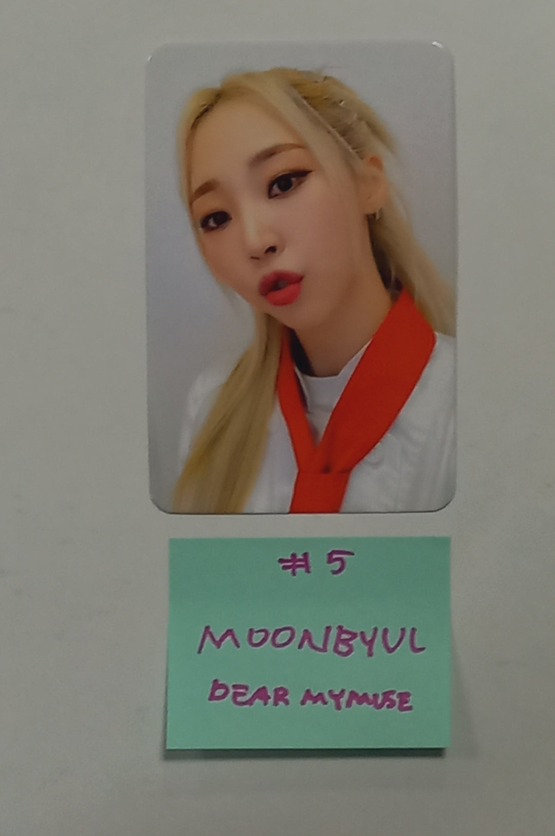 MOONBYUL "Starlit of Muse" - Dear My Muse Fansign Event Photocard Round 2 [24.3.25] - HALLYUSUPERSTORE