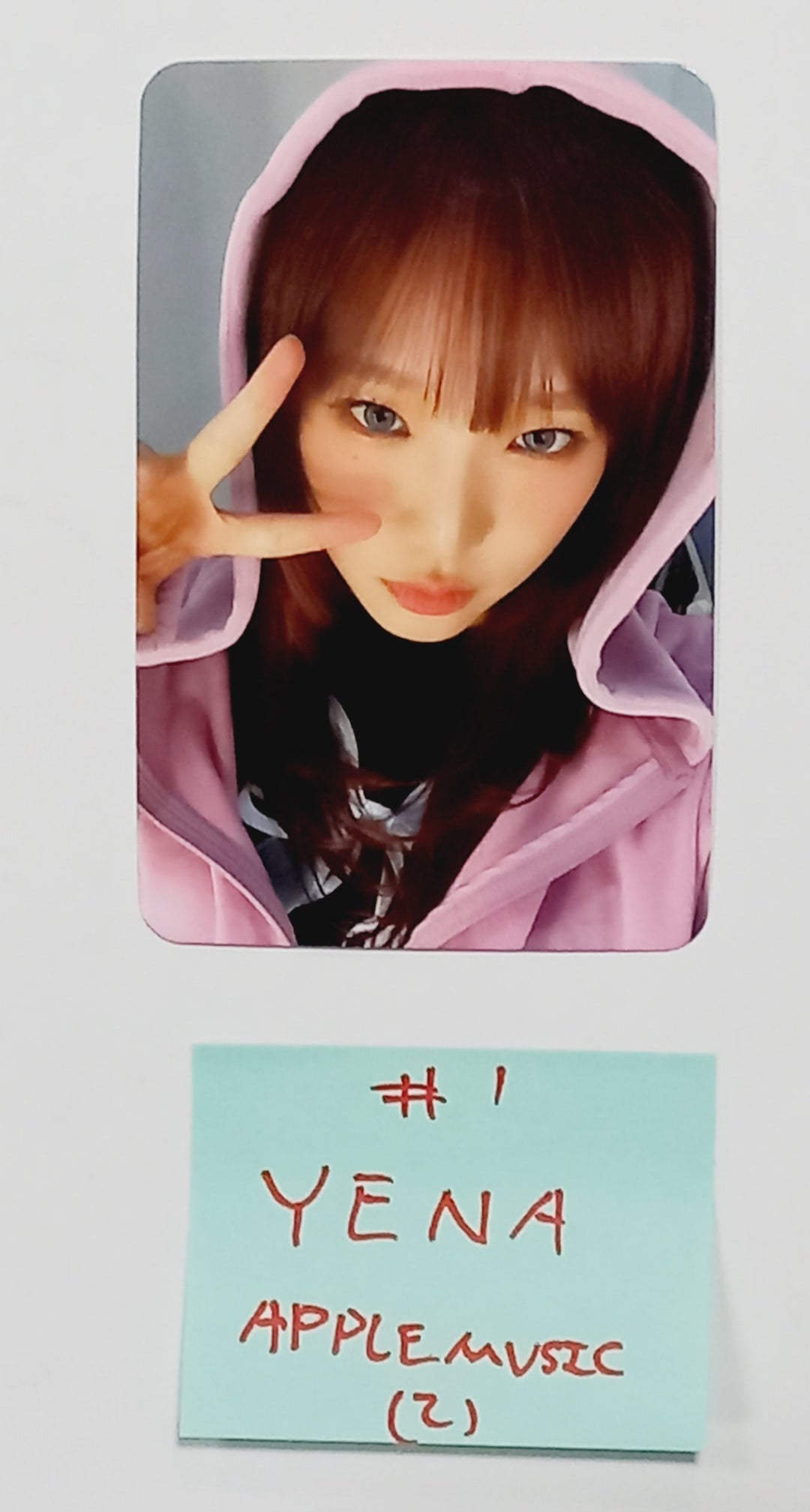YENA "Good Morning" - Apple Music Fansign Event Photocard Round 3 [24.3.25] - HALLYUSUPERSTORE