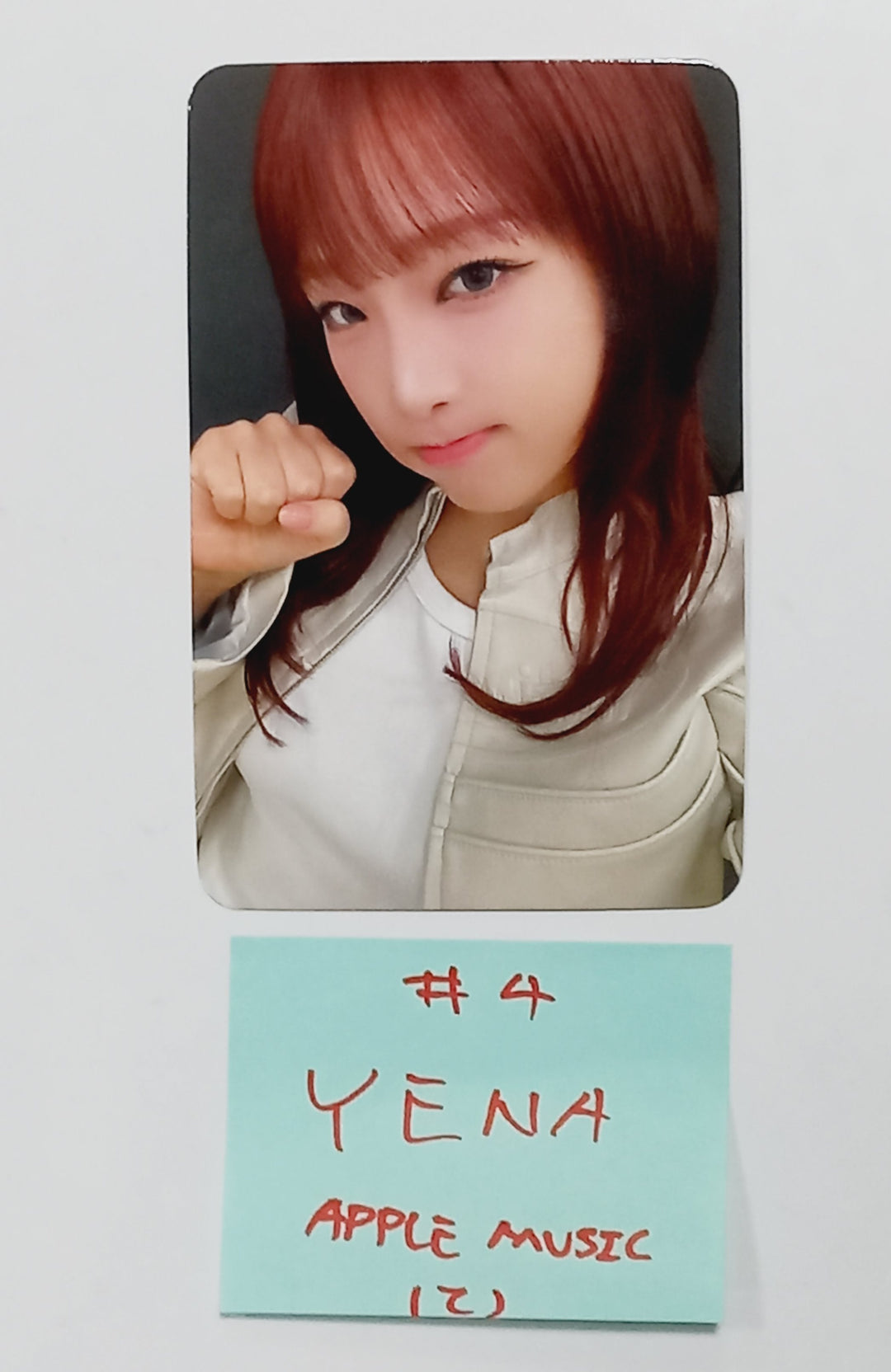 YENA "Good Morning" - Apple Music Fansign Event Photocard Round 3 [24.3.25] - HALLYUSUPERSTORE