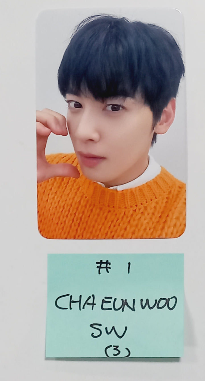 CHA EUN-WOO (Of ASTRO) "ENTITY" - Soundwave Fansign Event Photocard [24.3.25] - HALLYUSUPERSTORE