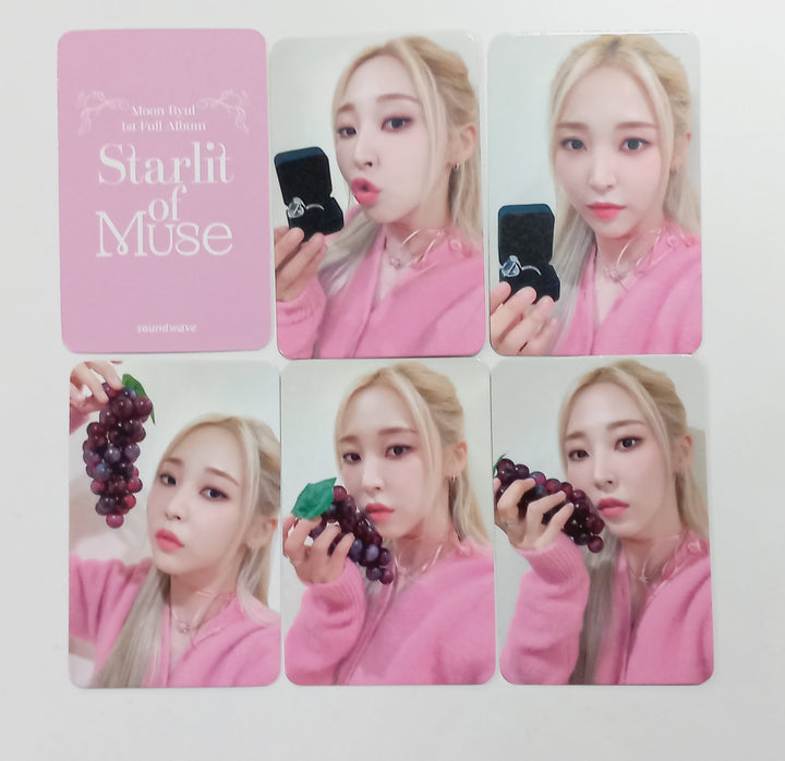 MOONBYUL "Starlit of Muse" - Soundwave Fansign Event Photocard [24.3.25] - HALLYUSUPERSTORE