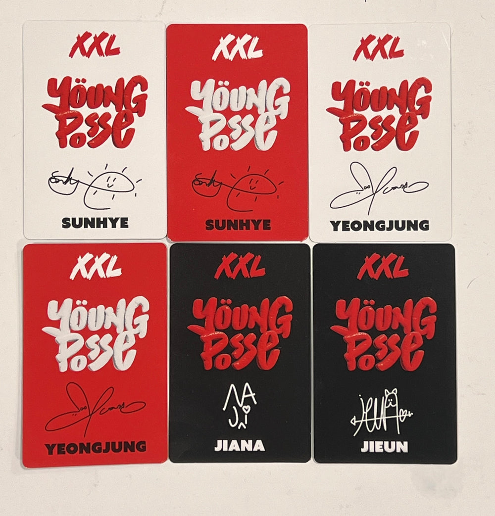 YOUNG POSSE "XXL" - Official Photocard [24.3.26] - HALLYUSUPERSTORE