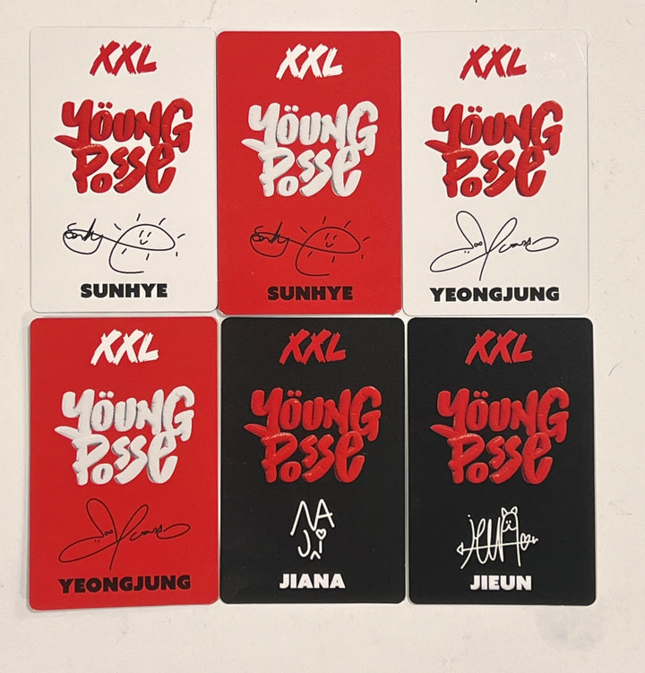 YOUNG POSSE "XXL" - Official Photocard [24.3.26] - HALLYUSUPERSTORE