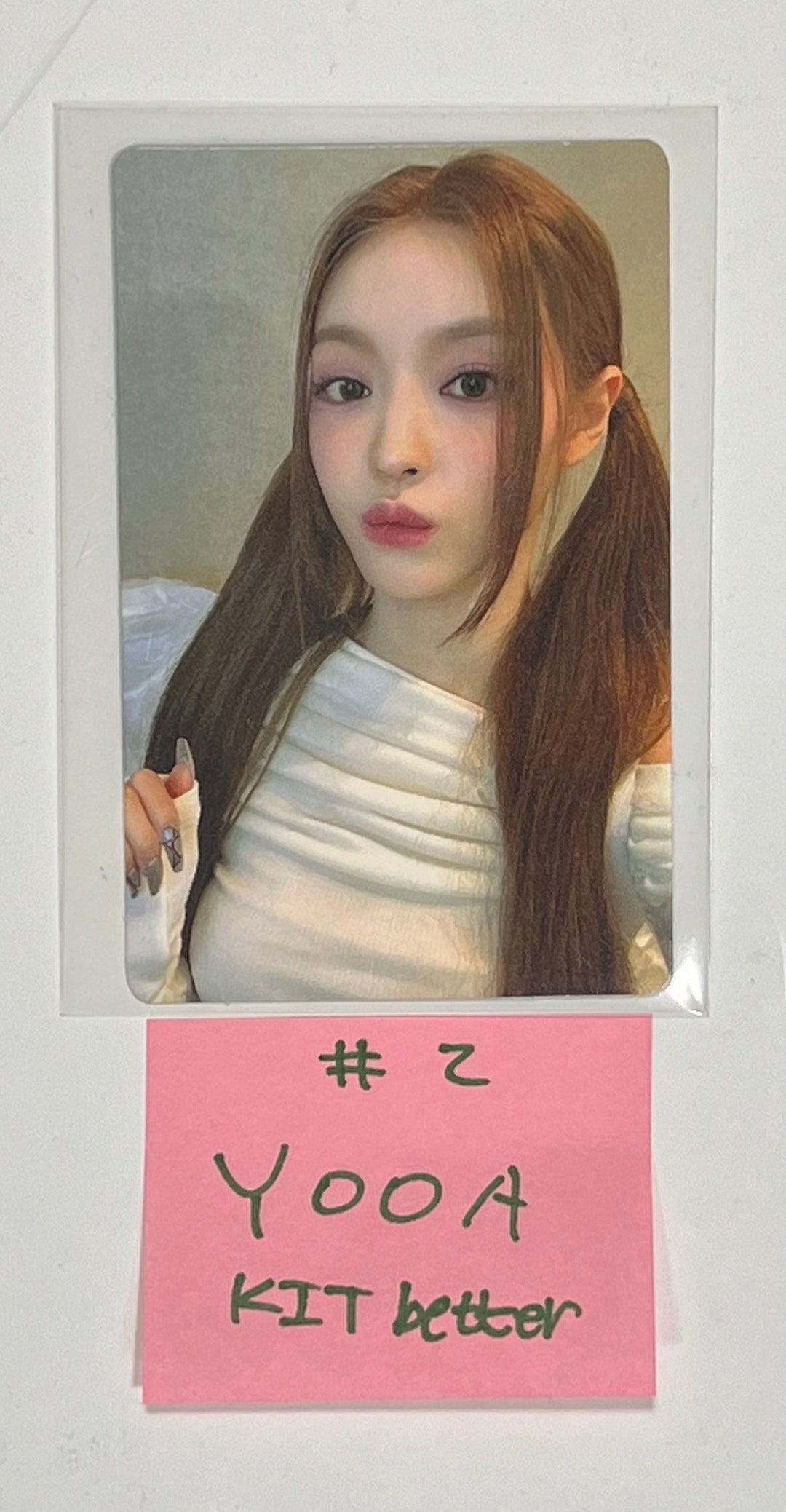 YOOA (Of Oh My Girl) "Borderline" - Kit Better Fansign Event Photocard [Kit Ver.] [24.3.26] - HALLYUSUPERSTORE
