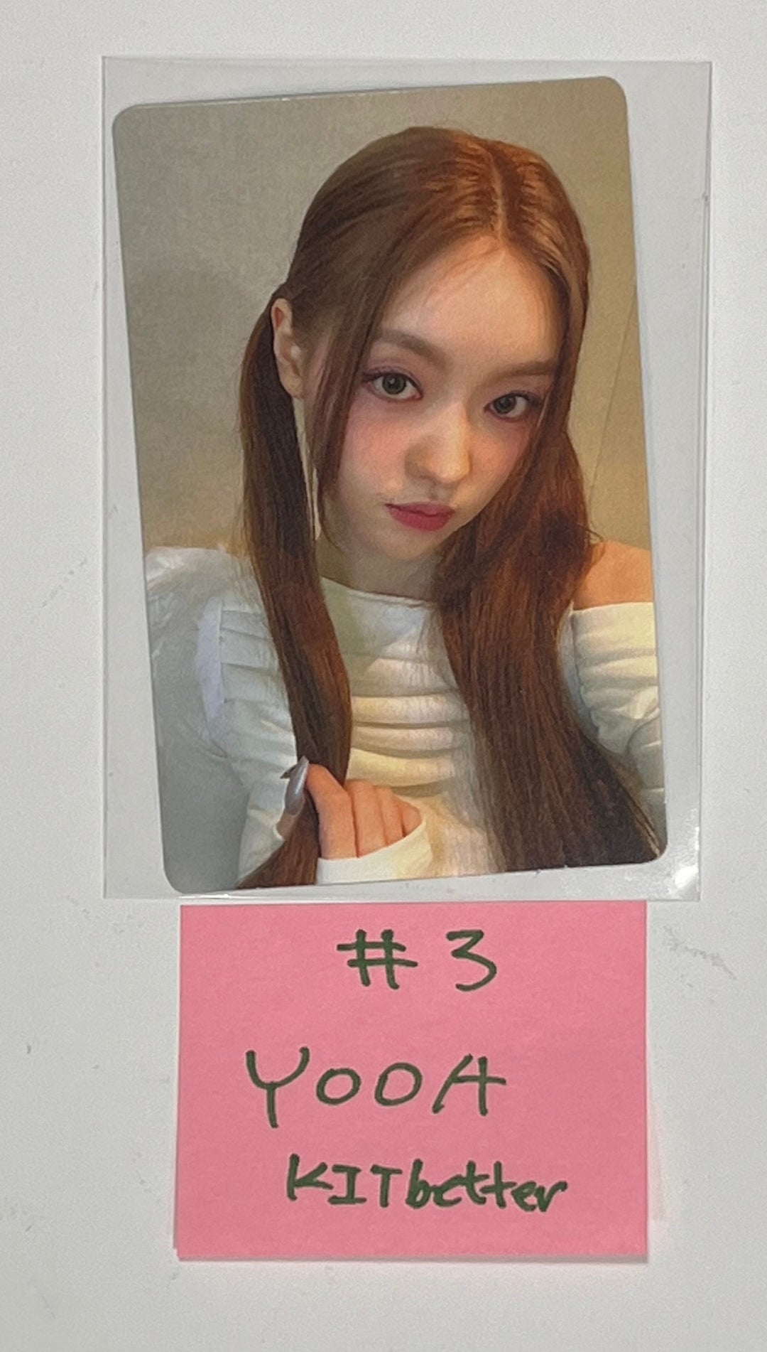 YOOA (Of Oh My Girl) "Borderline" - Kit Better Fansign Event Photocard [Kit Ver.] [24.3.26] - HALLYUSUPERSTORE