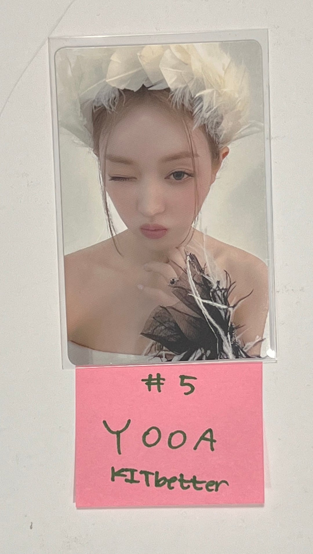 YOOA (Of Oh My Girl) "Borderline" - Kit Better Fansign Event Photocard [Kit Ver.] [24.3.26] - HALLYUSUPERSTORE
