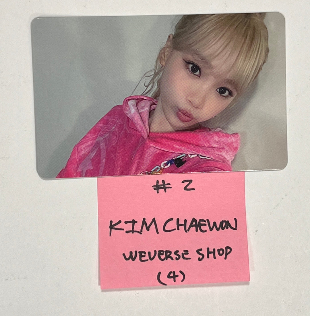 Le Sserafim 3rd Mini "EASY" - Weverse Shop Gift Event Photocard [24.3.26] - HALLYUSUPERSTORE