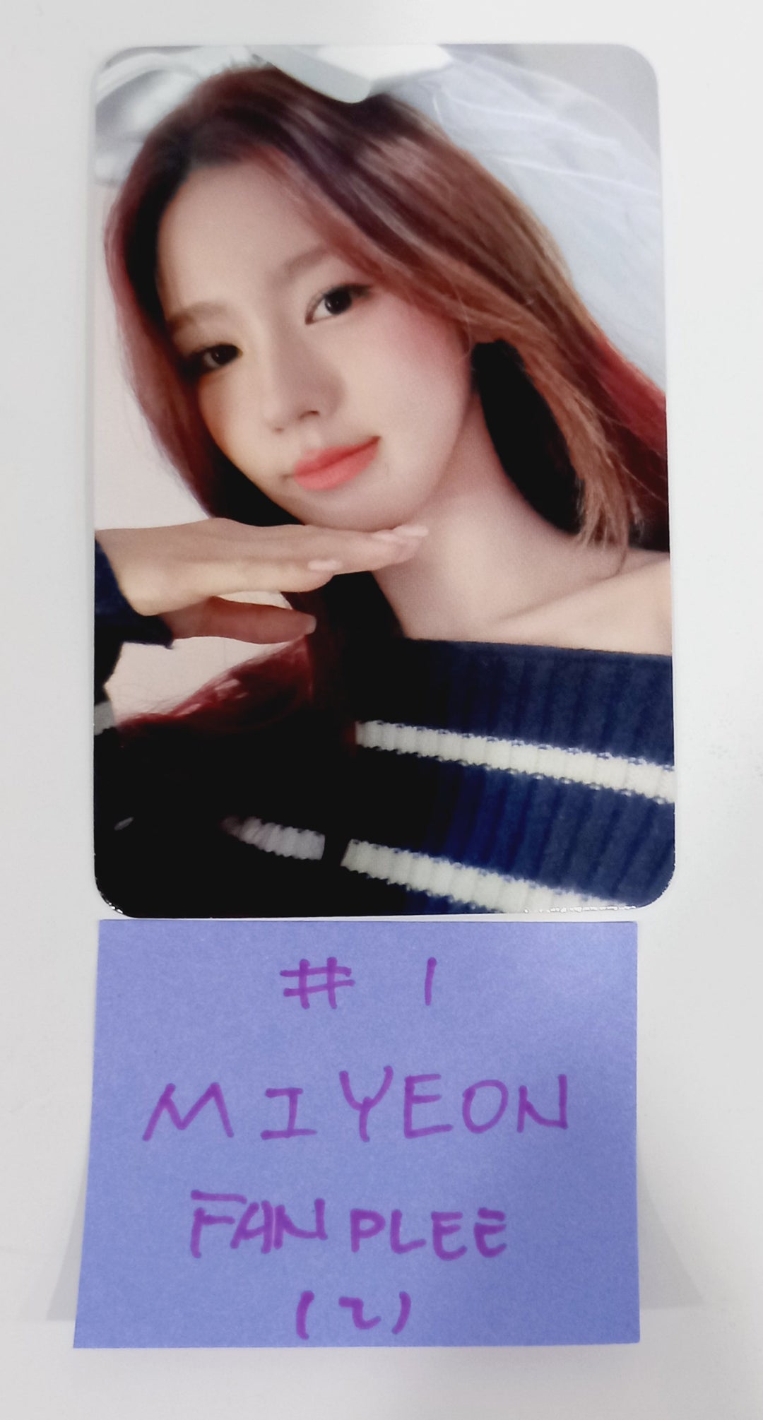 (g) I-DLE "2" 2nd Full Album - Fan Plee Fansign Event Photocard [24.3.27] - HALLYUSUPERSTORE