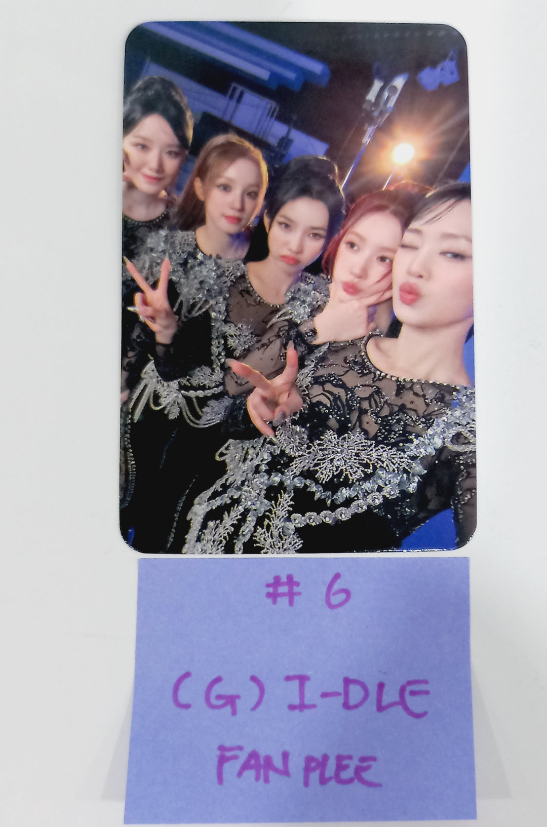 (g) I-DLE "2" 2nd Full Album - Fan Plee Fansign Event Photocard [24.3.27] - HALLYUSUPERSTORE