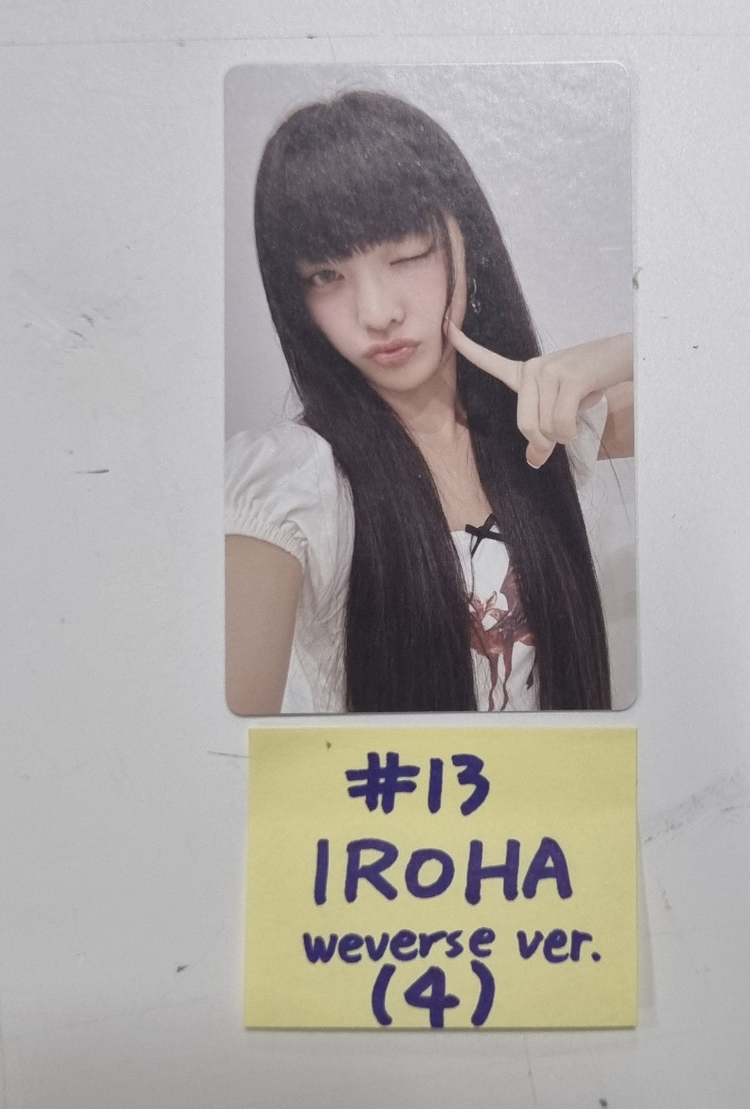 ILLIT "SUPER REAL ME" - Official Photocard [Weverse Ver.] [Restocked 3/28] [24.3.27] - HALLYUSUPERSTORE
