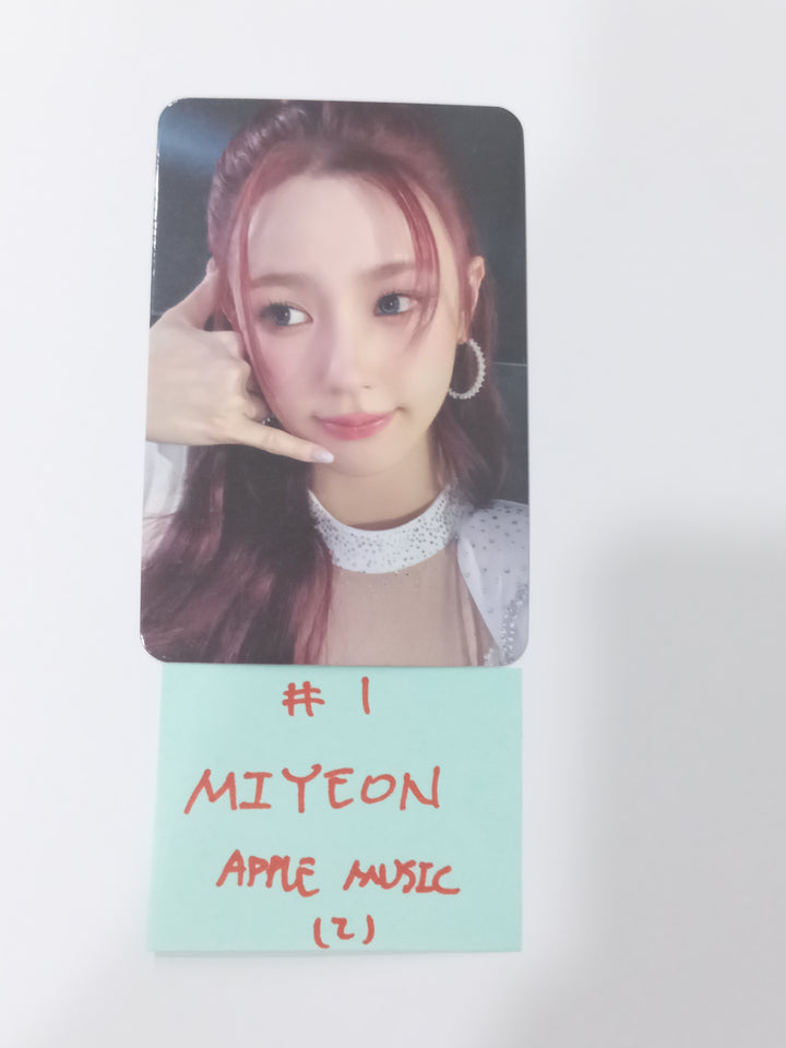 (g) I-DLE "2" 2nd Full Album - Apple Music Fansign Event Photocard Round 2 [24.3.28] - HALLYUSUPERSTORE