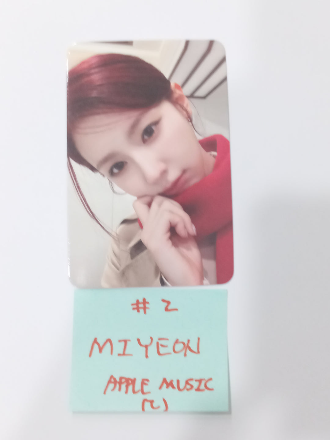 (g) I-DLE "2" 2nd Full Album - Apple Music Fansign Event Photocard Round 2 [24.3.28] - HALLYUSUPERSTORE