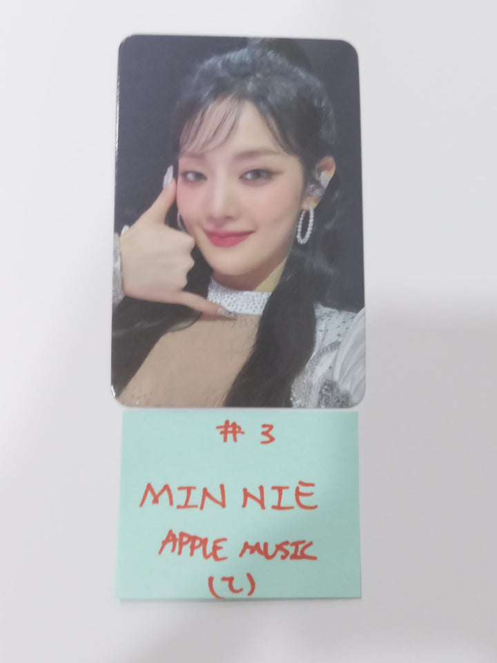 (g) I-DLE "2" 2nd Full Album - Apple Music Fansign Event Photocard Round 2 [24.3.28] - HALLYUSUPERSTORE