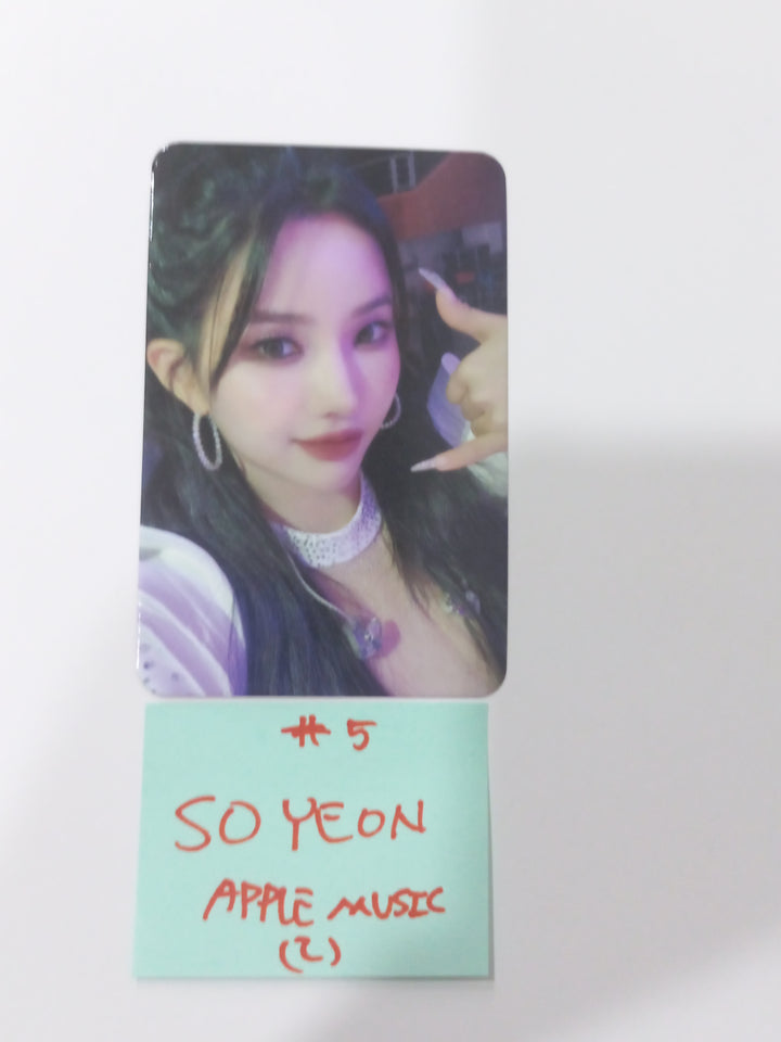 (g) I-DLE "2" 2nd Full Album - Apple Music Fansign Event Photocard Round 2 [24.3.28] - HALLYUSUPERSTORE