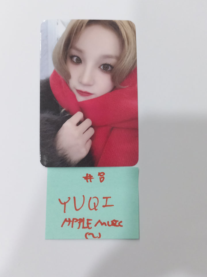 (g) I-DLE "2" 2nd Full Album - Apple Music Fansign Event Photocard Round 2 [24.3.28] - HALLYUSUPERSTORE