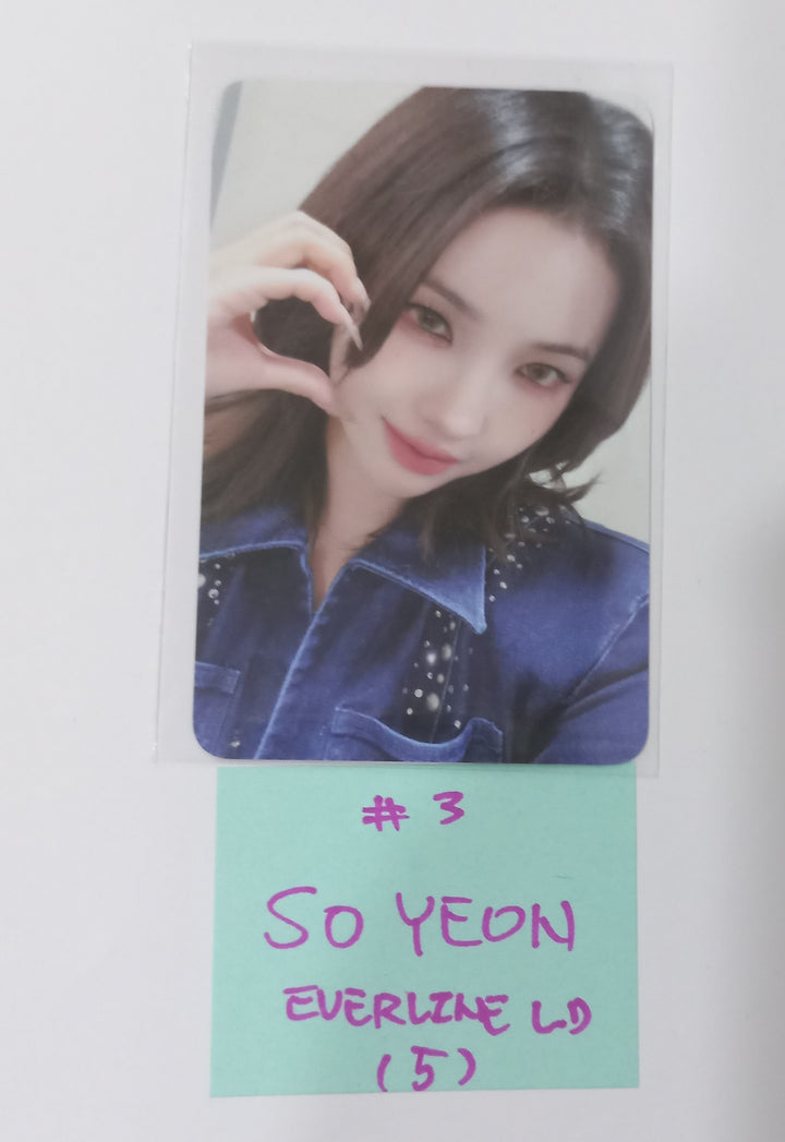 (g) I-DLE "2" 2nd Full Album - Everline Lucky Draw Event Photocard [24.3.28] - HALLYUSUPERSTORE