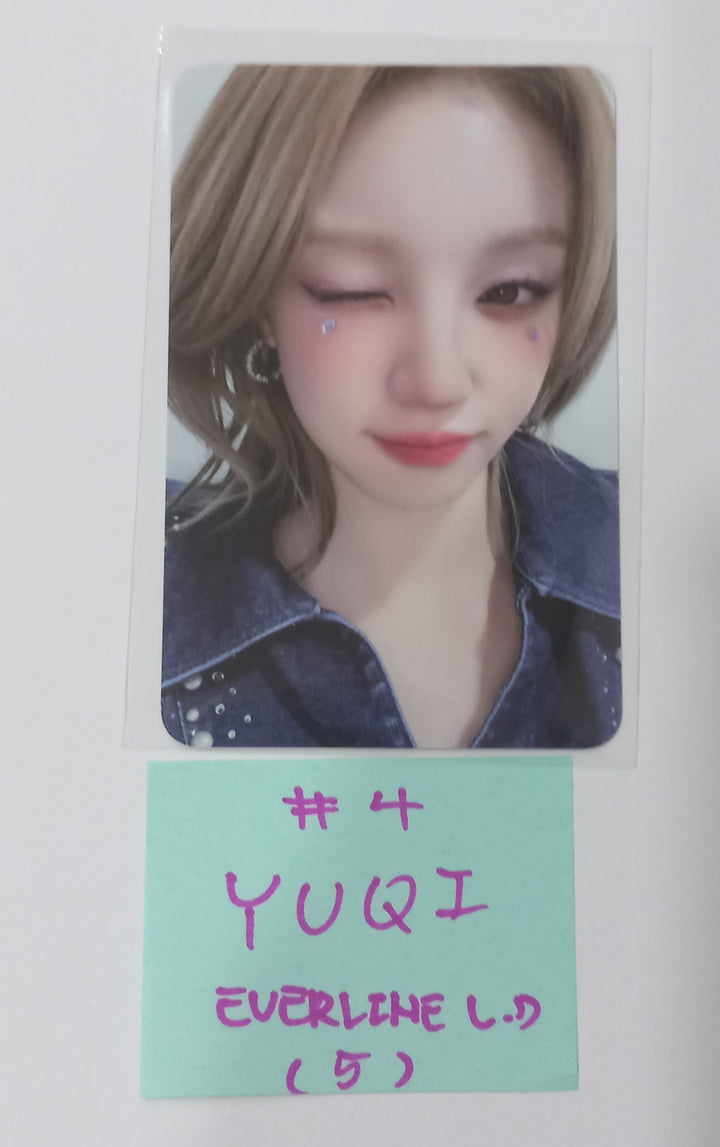 (g) I-DLE "2" 2nd Full Album - Everline Lucky Draw Event Photocard [24.3.28] - HALLYUSUPERSTORE