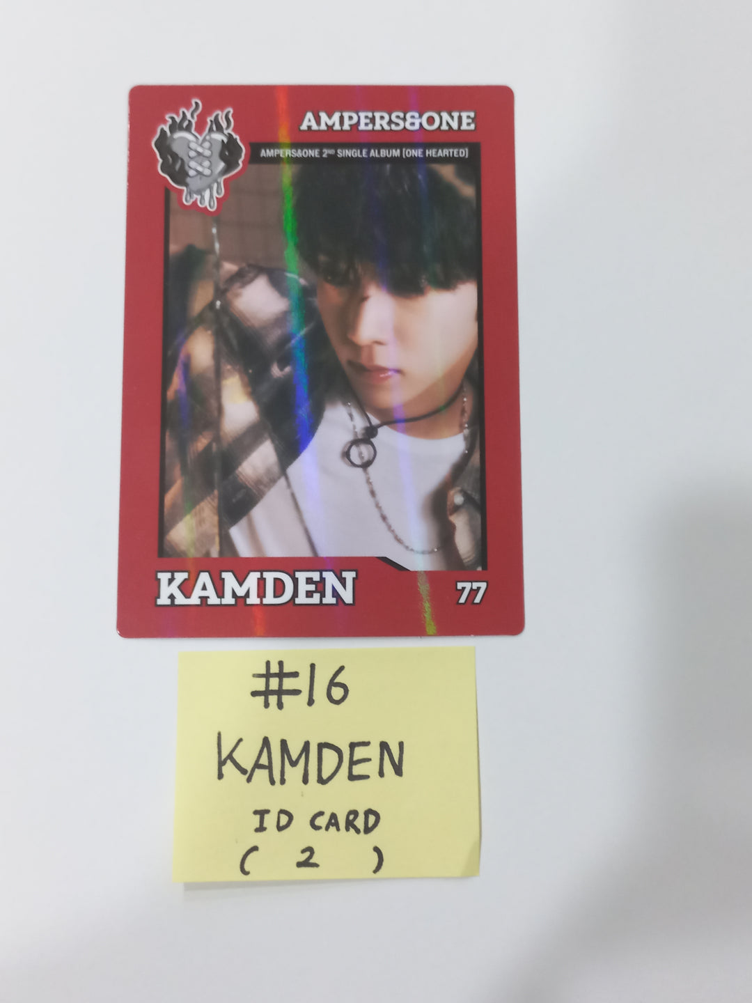 AMPERS&amp;ONE "ONE HEARTED" - Official Photocard [24.3.28] - HALLYUSUPERSTORE
