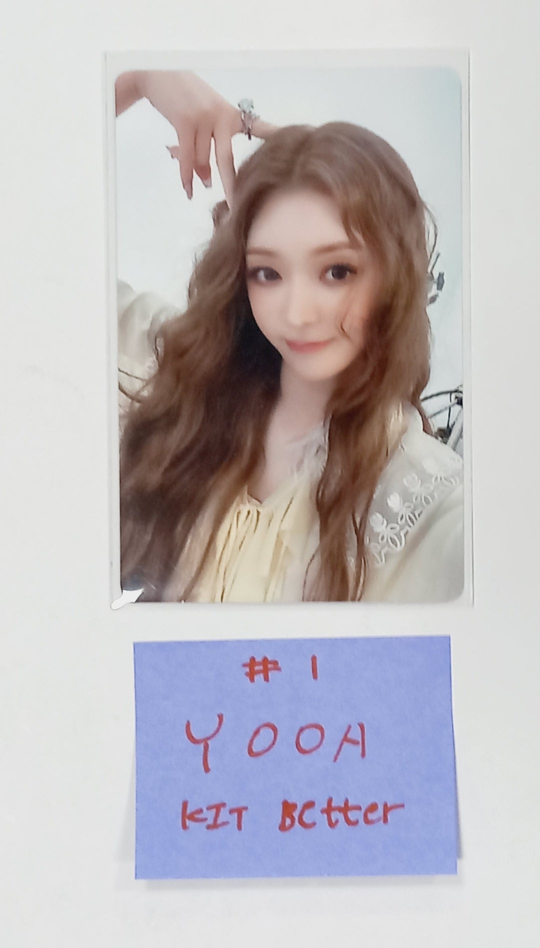YOOA (Of Oh My Girl) "Borderline" - Kit Better Fansign Event Photocard Round 2 [Kit Ver.] [24.3.29] - HALLYUSUPERSTORE