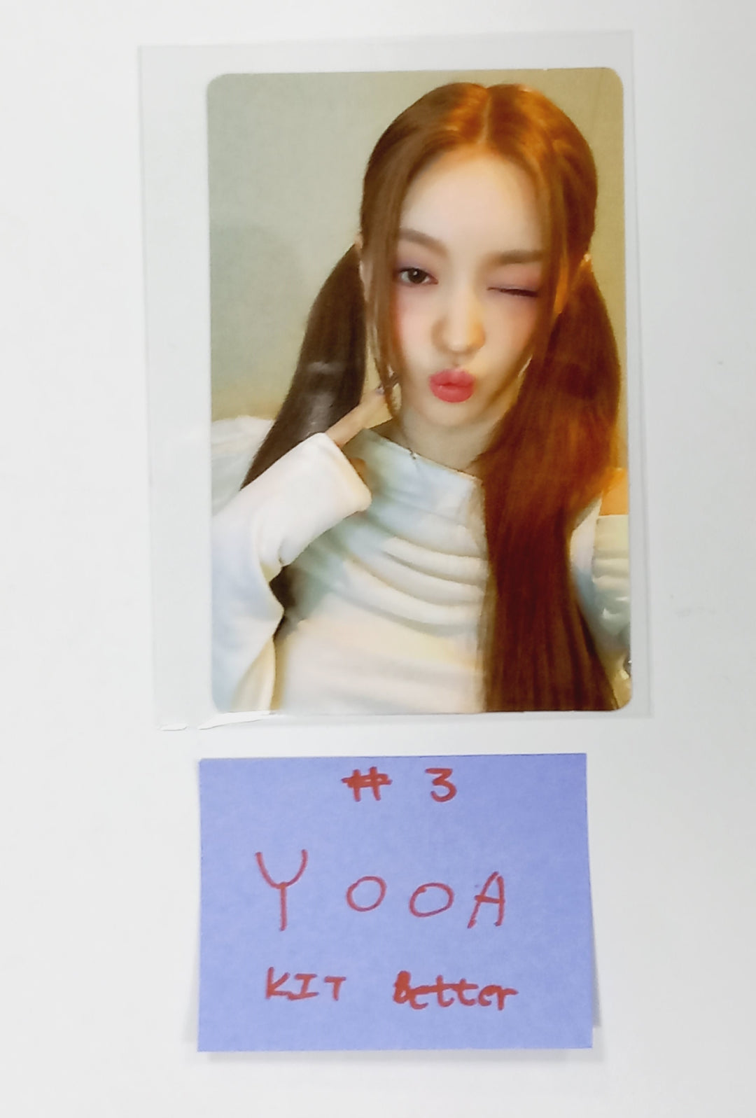 YOOA (Of Oh My Girl) "Borderline" - Kit Better Fansign Event Photocard Round 2 [Kit Ver.] [24.3.29] - HALLYUSUPERSTORE