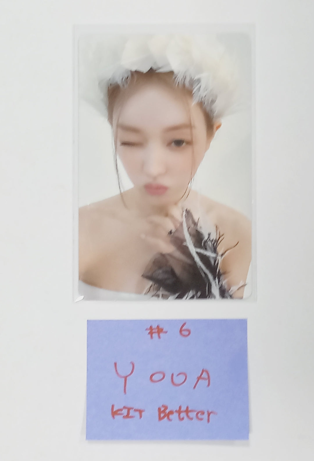 YOOA (Of Oh My Girl) "Borderline" - Kit Better Fansign Event Photocard Round 2 [Kit Ver.] [24.3.29] - HALLYUSUPERSTORE