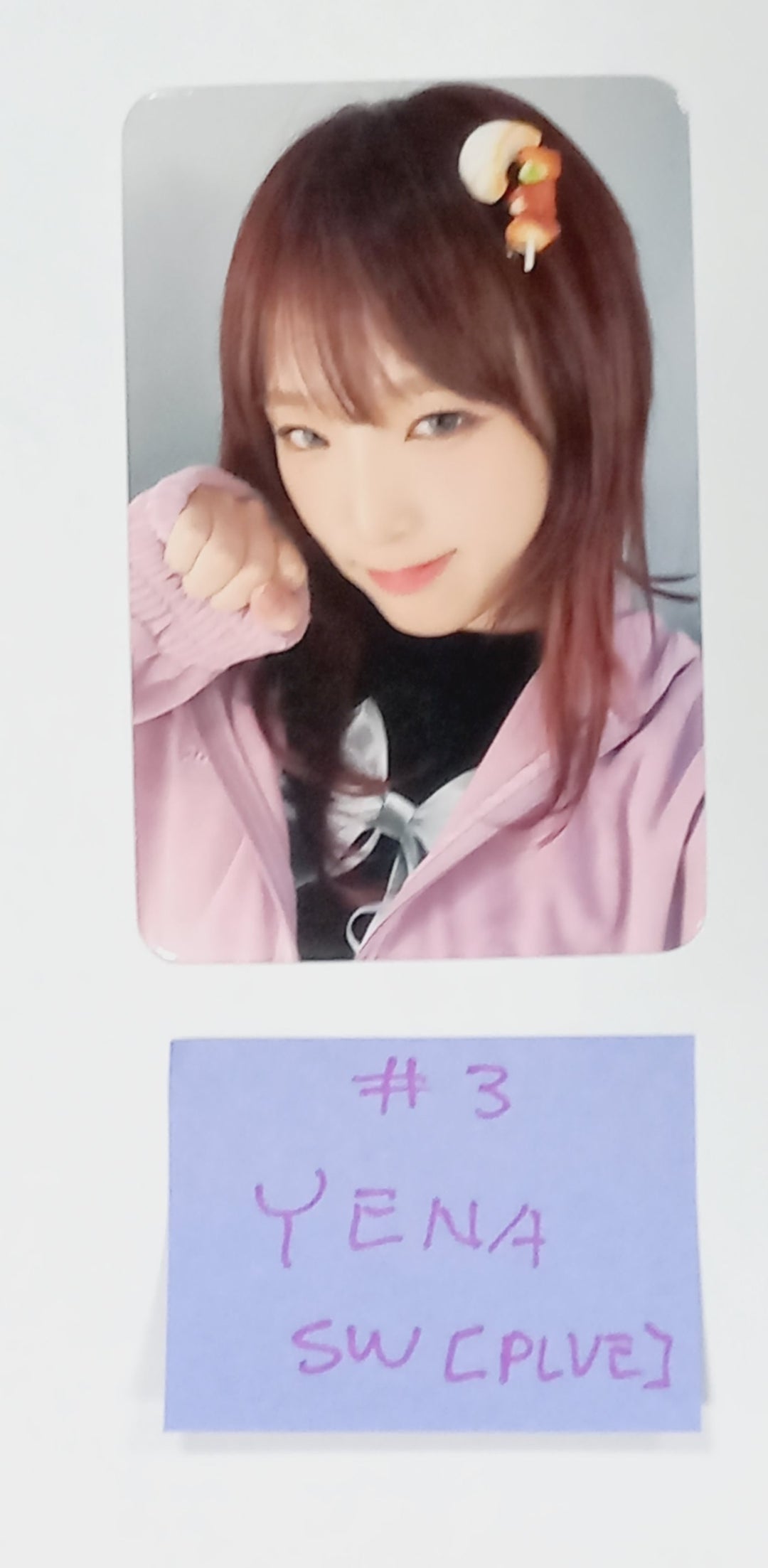 YENA "Good Morning" - Soundwave Fansign Event Photocard [PLVE Ver.] [24.3.29] - HALLYUSUPERSTORE