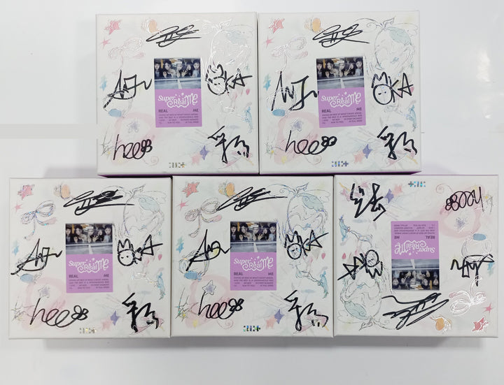 ILLIT "SUPER REAL ME" - Hand Autographed(Signed) Promo Album [24.4.1] - HALLYUSUPERSTORE