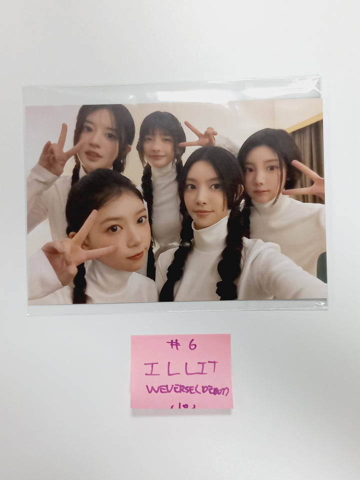 ILLIT "SUPER REAL ME" - Weverse Shop [Debut] Showcase Event Photocard [24.4.1] - HALLYUSUPERSTORE