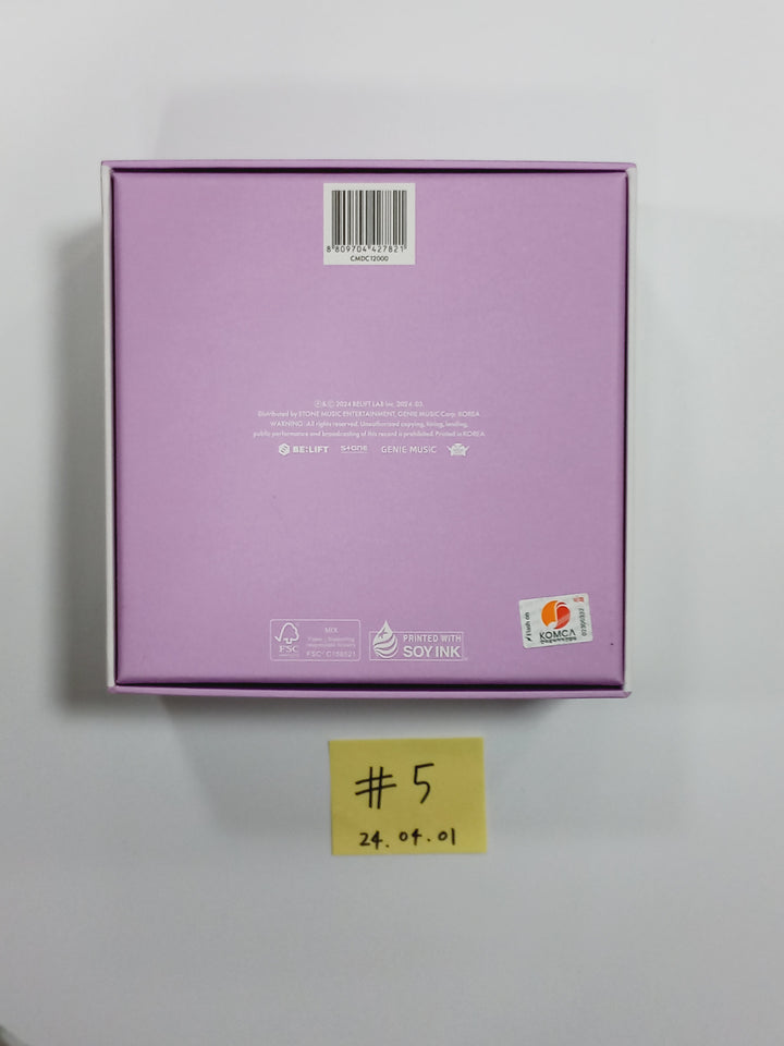 ILLIT "SUPER REAL ME" - Hand Autographed(Signed) Promo Album [24.4.1] - HALLYUSUPERSTORE