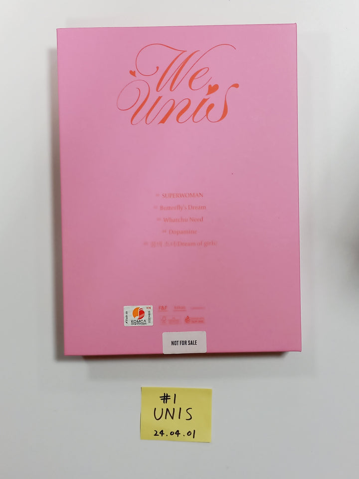 UNIS "WE UNIS", RESCENE "Re:Scene" - Hand Autographed(Signed) Promo Album [24.4.1] - HALLYUSUPERSTORE