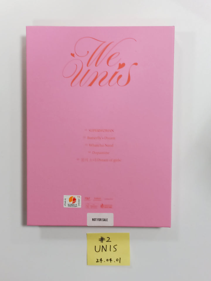 UNIS "WE UNIS", RESCENE "Re:Scene" - Hand Autographed(Signed) Promo Album [24.4.1] - HALLYUSUPERSTORE
