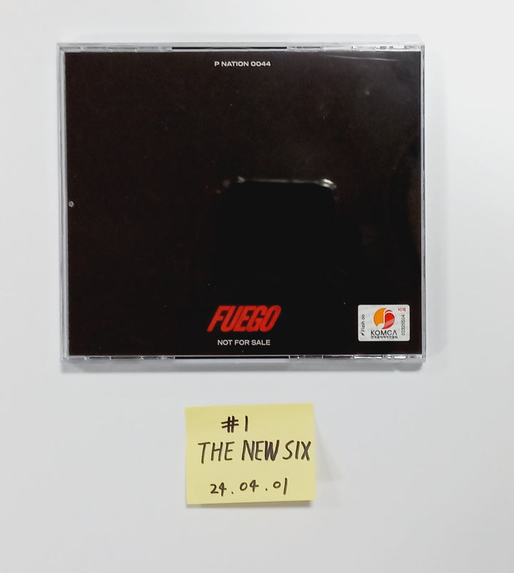 AMPERS&amp;ONE "ONE HEARTED", TNX (The New Six) "Fuego" Digital Single Album - Hand Autographed(Signed) Promo Album [24.4.1] - HALLYUSUPERSTORE