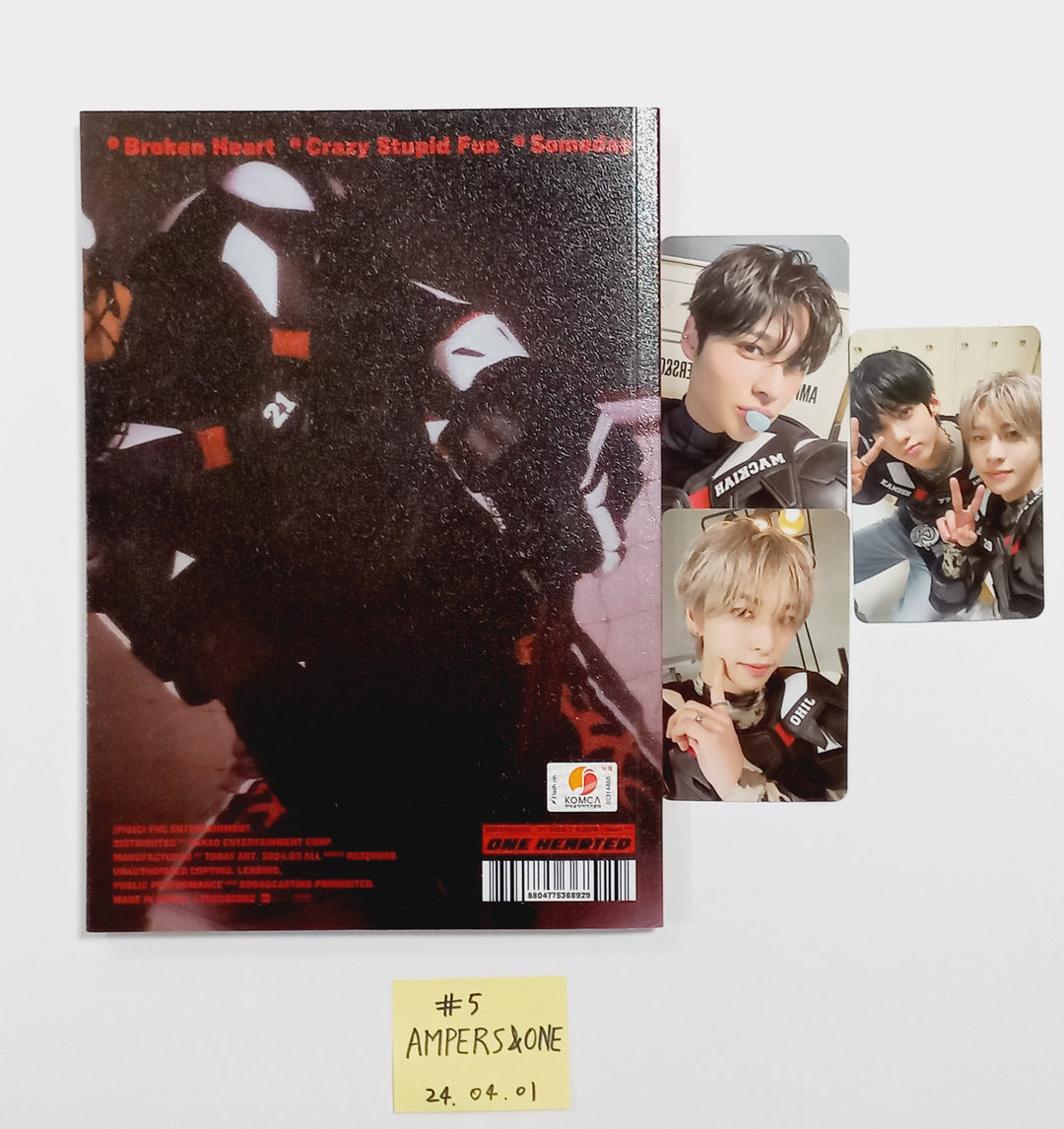 AMPERS&amp;ONE "ONE HEARTED", TNX (The New Six) "Fuego" Digital Single Album - Hand Autographed(Signed) Promo Album [24.4.1] - HALLYUSUPERSTORE