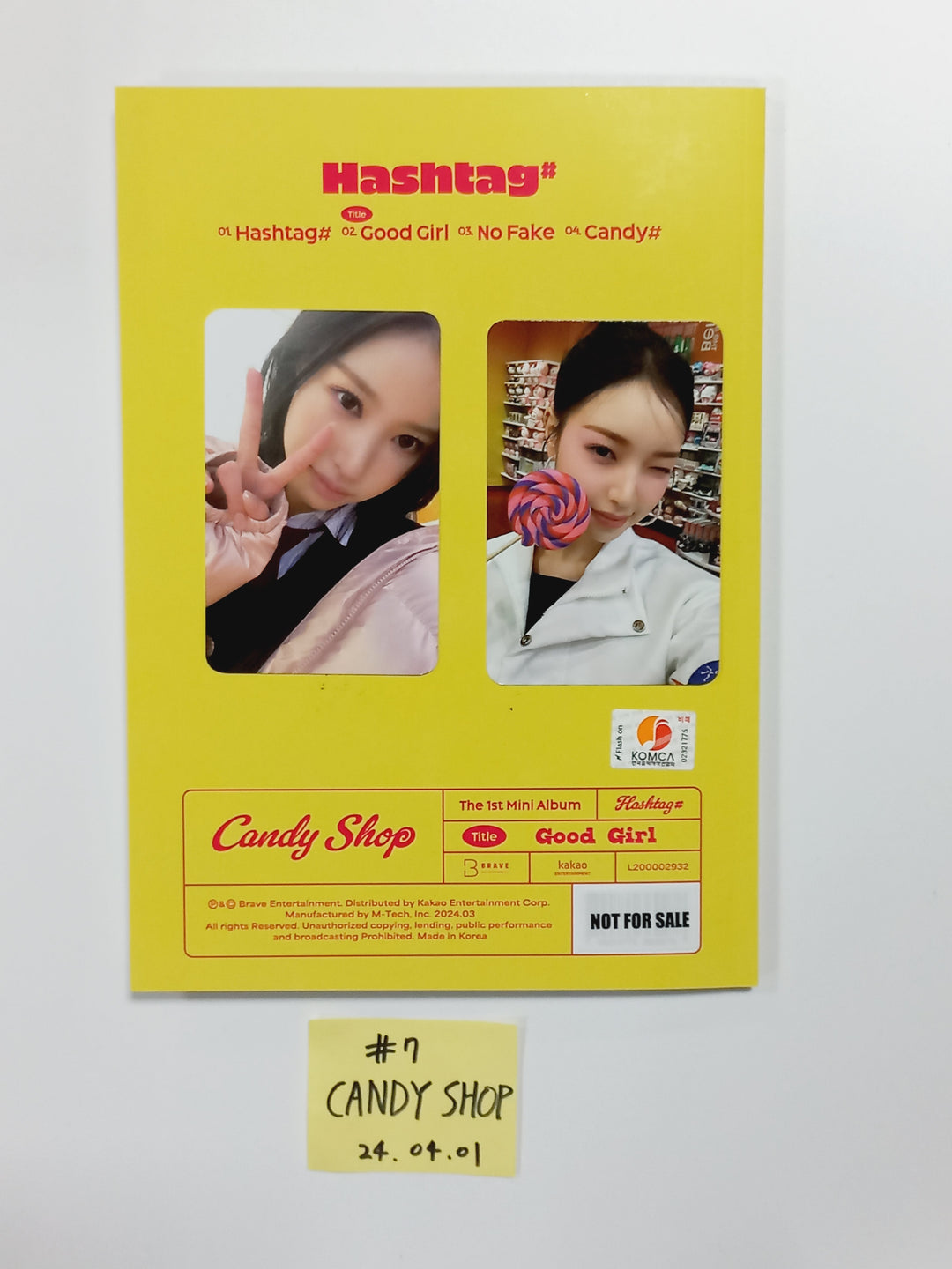 Candy Shop "Hashtag