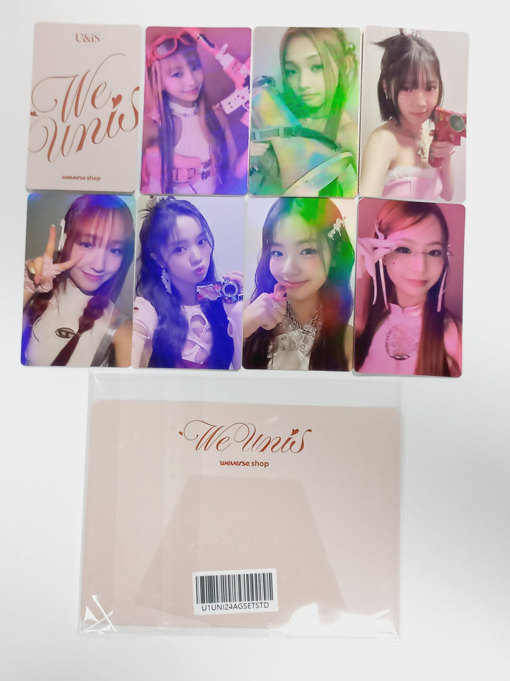UNIS 'WE UNIS' - Weverse Shop Pre-Order Benefit Hologram Photocard, Photo [24.4.1] - HALLYUSUPERSTORE