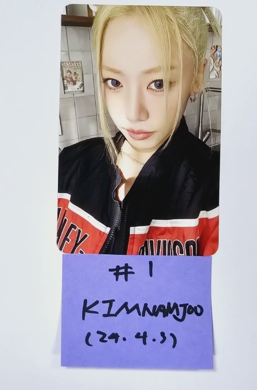 Kim Nam Joo " BAD" - Official Photocard [24.4.3] - HALLYUSUPERSTORE