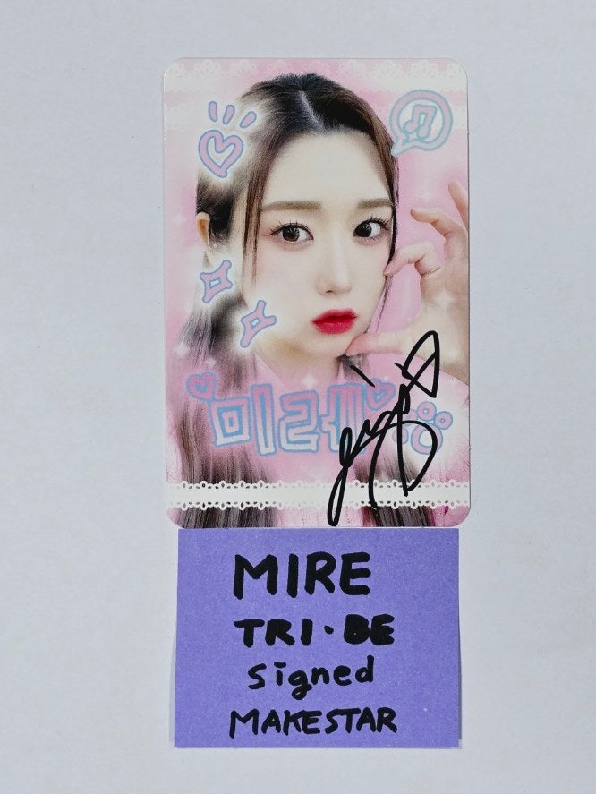 TRI.BE "Diamond" - Hand Autographed(Signed) Polaroid, Photocard [24.4.3] - HALLYUSUPERSTORE
