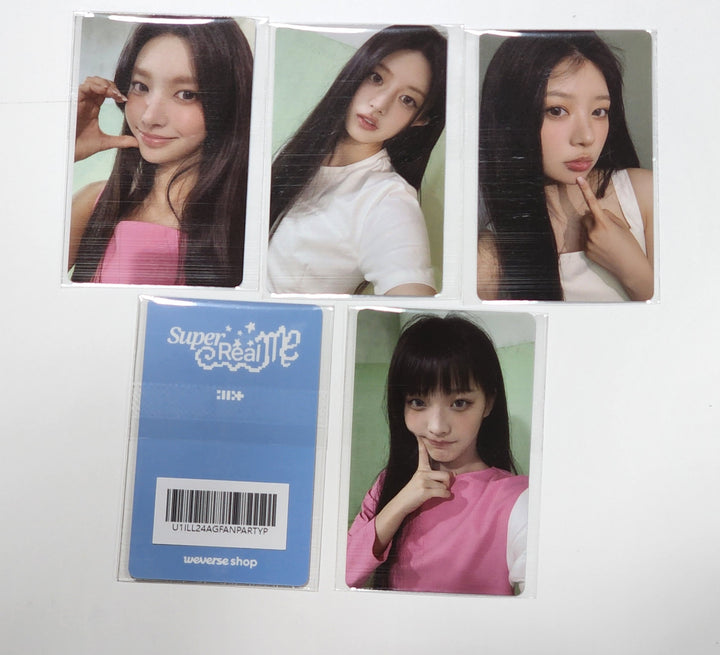 ILLIT "SUPER REAL ME" - Weverse Shop Pre-Order Benefit Photocard [Weverse Album Ver.] [24.4.3] - HALLYUSUPERSTORE