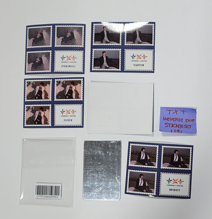 TXT "minisode 3: TOMORROW" - Weverse Shop Pre-Order Benefit Sticker + Mirror Set (5EA) [24.4.3] - HALLYUSUPERSTORE